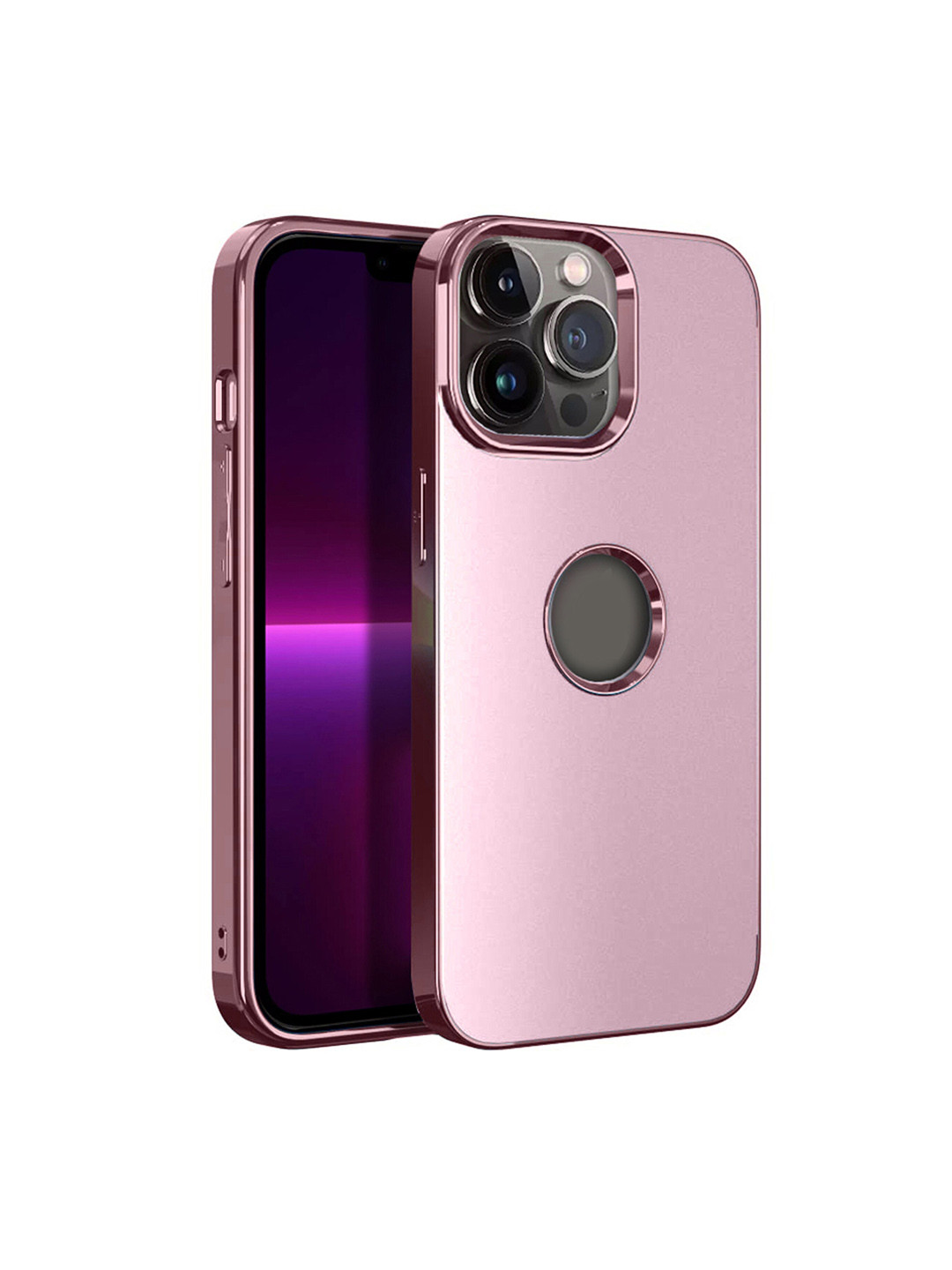 

Karwan Anti-Scratch Compatible iPhone 13 Pro Back Case, Pink