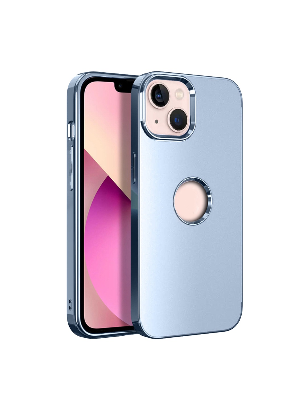 

Karwan Anti-Scratch Compatible iPhone 14 Plus Back Case, Blue