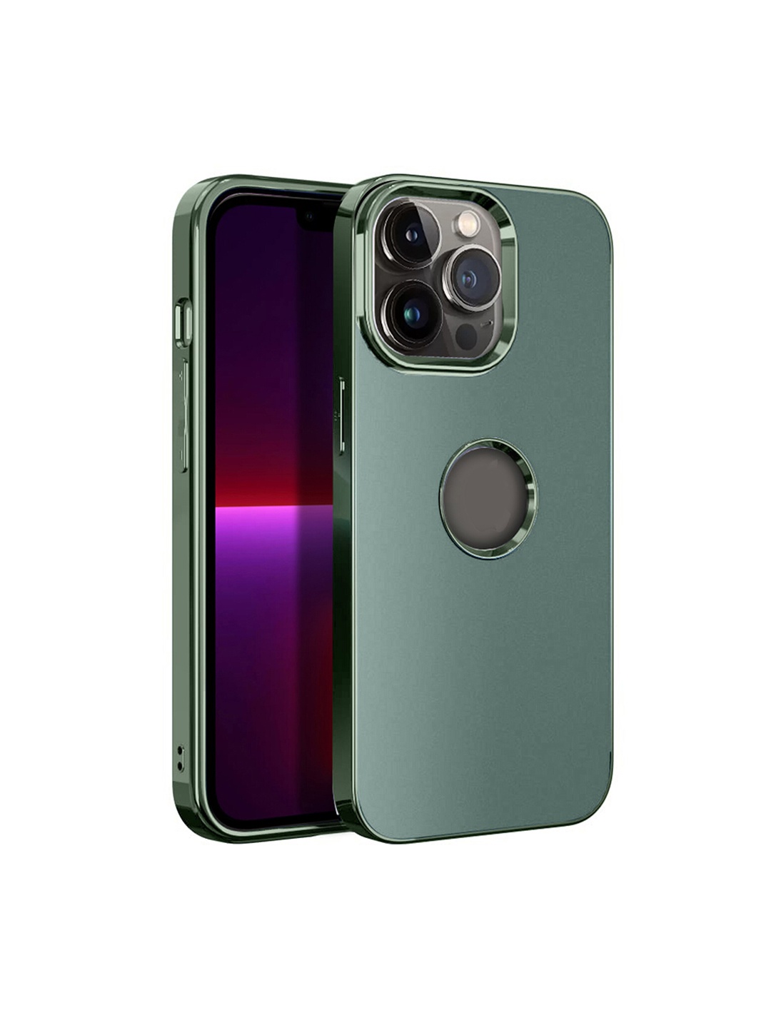 

Karwan Anti-Scratch Compatible iPhone 13 Pro Max Back Case, Green