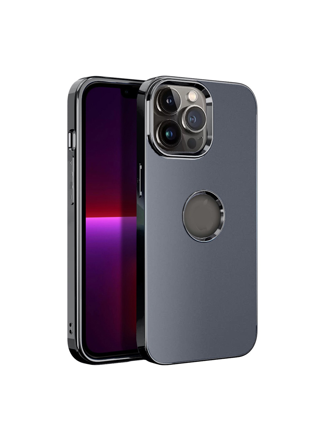 

Karwan Anti-Scratch Compatible iPhone 13 Pro Max Back Case, Black