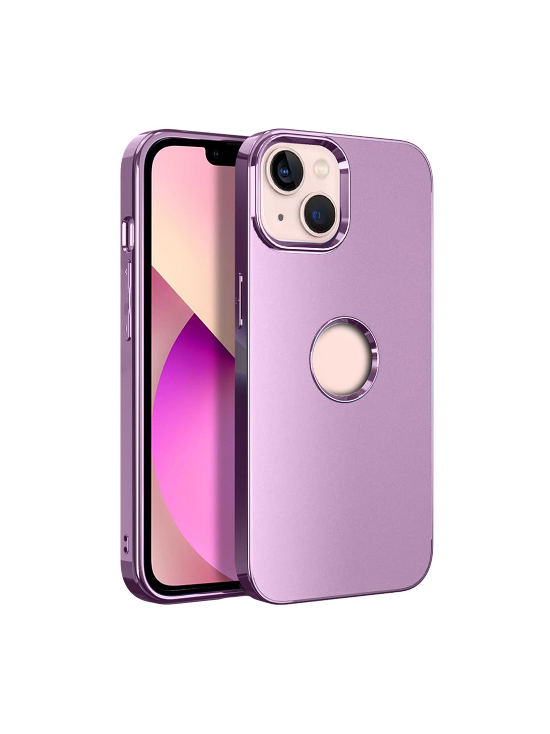 

Karwan Anti-Scratch Compatible iPhone 14 Plus Back Case, Purple