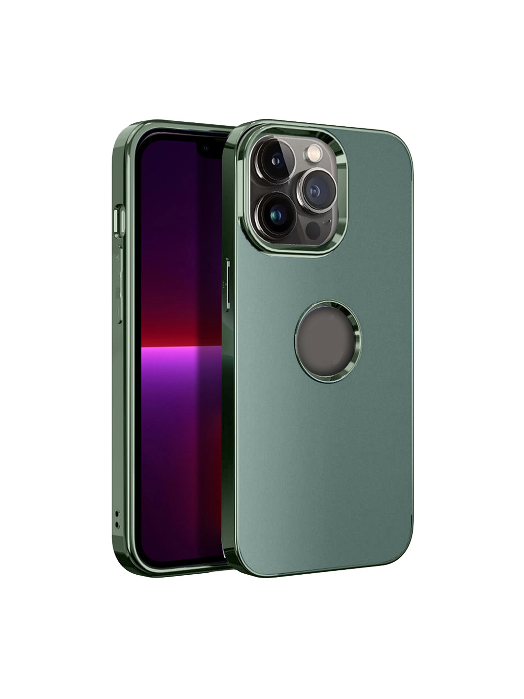 

Karwan Anti-Scratch Compatible iPhone 11 Pro Max Back Case, Green