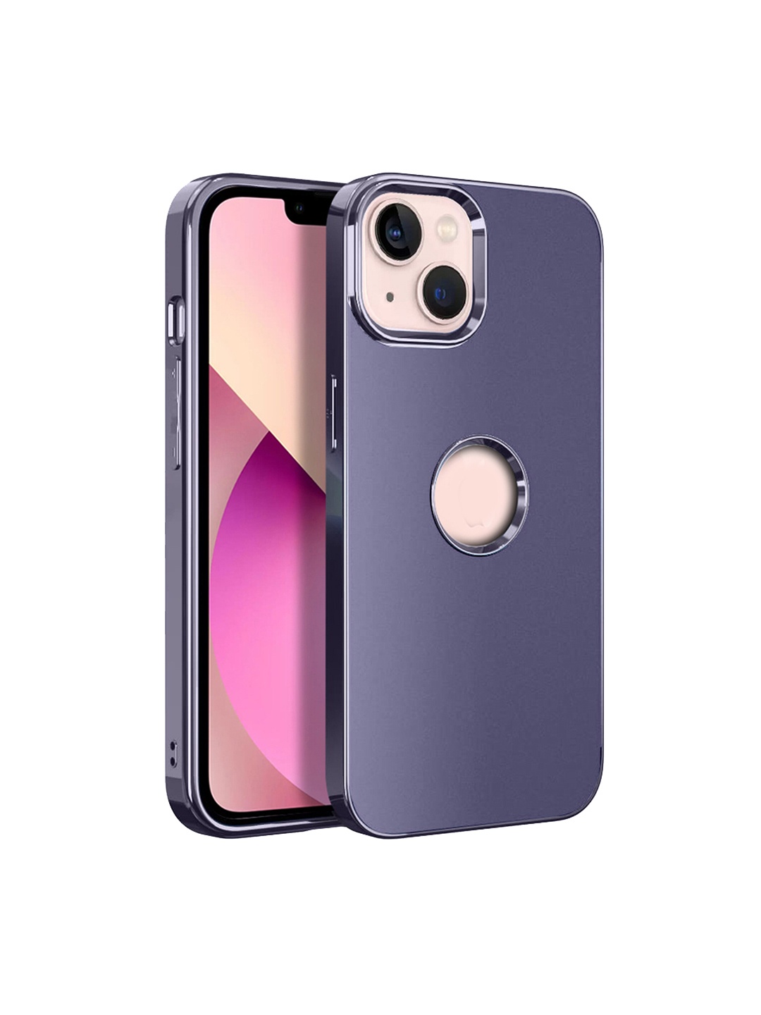 

Karwan Anti-Scratch Compatible iPhone 14 Back Case, Purple