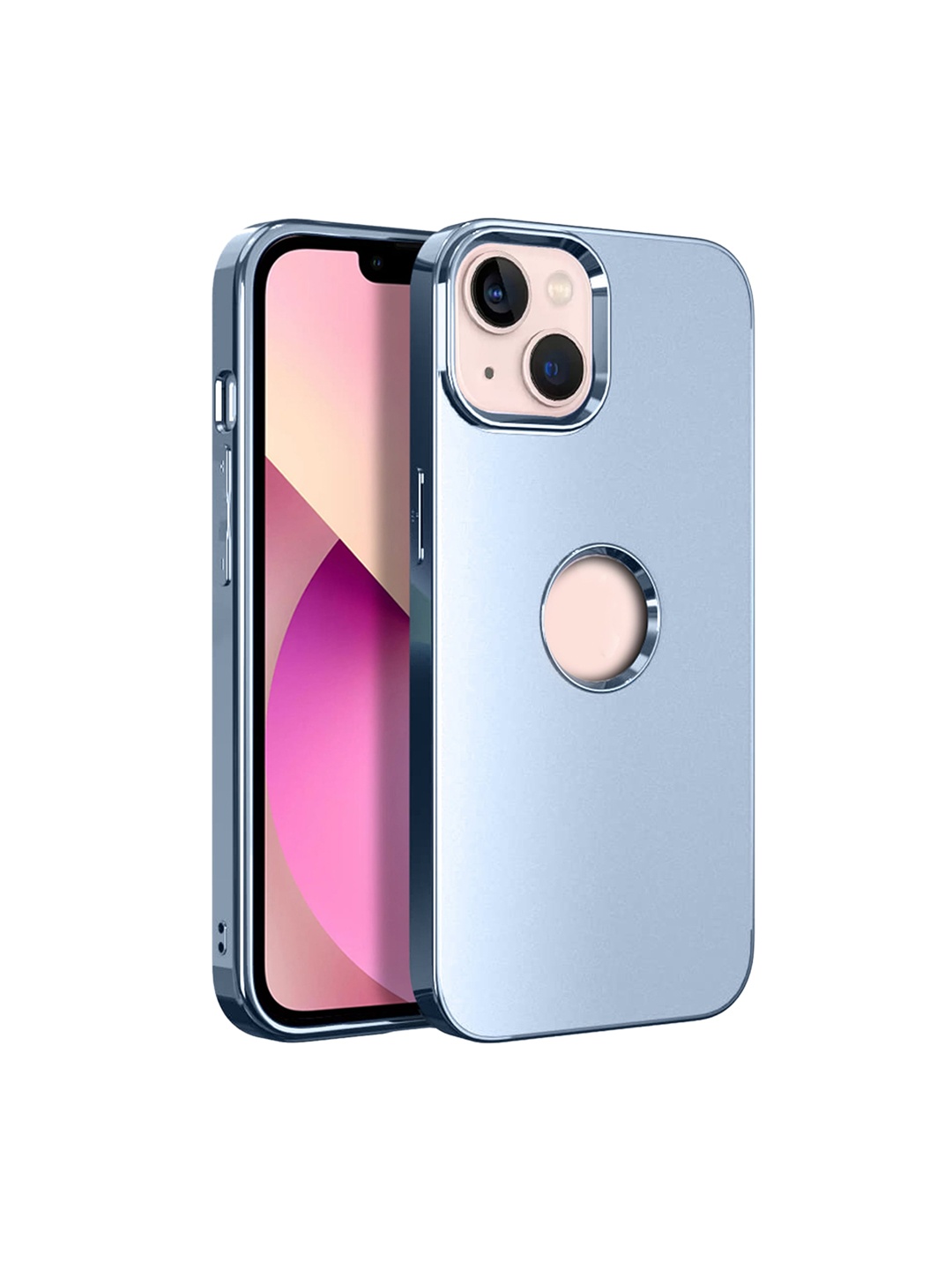 

Karwan Anti-Scratch Compatible iPhone 13 Back Case, Blue