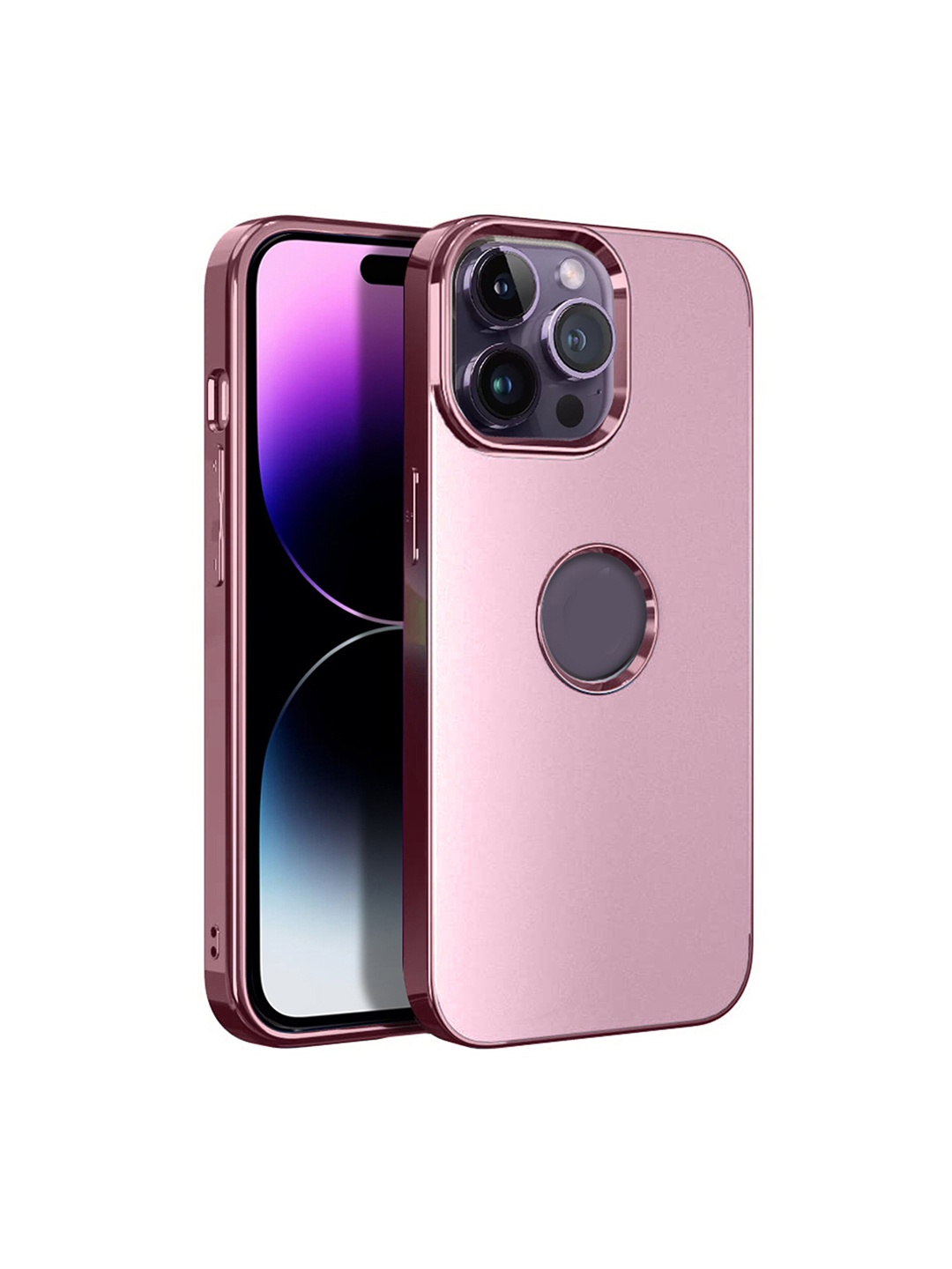 

Karwan Anti-Scratch Compatible iPhone 14 Pro Max Back Case, Pink