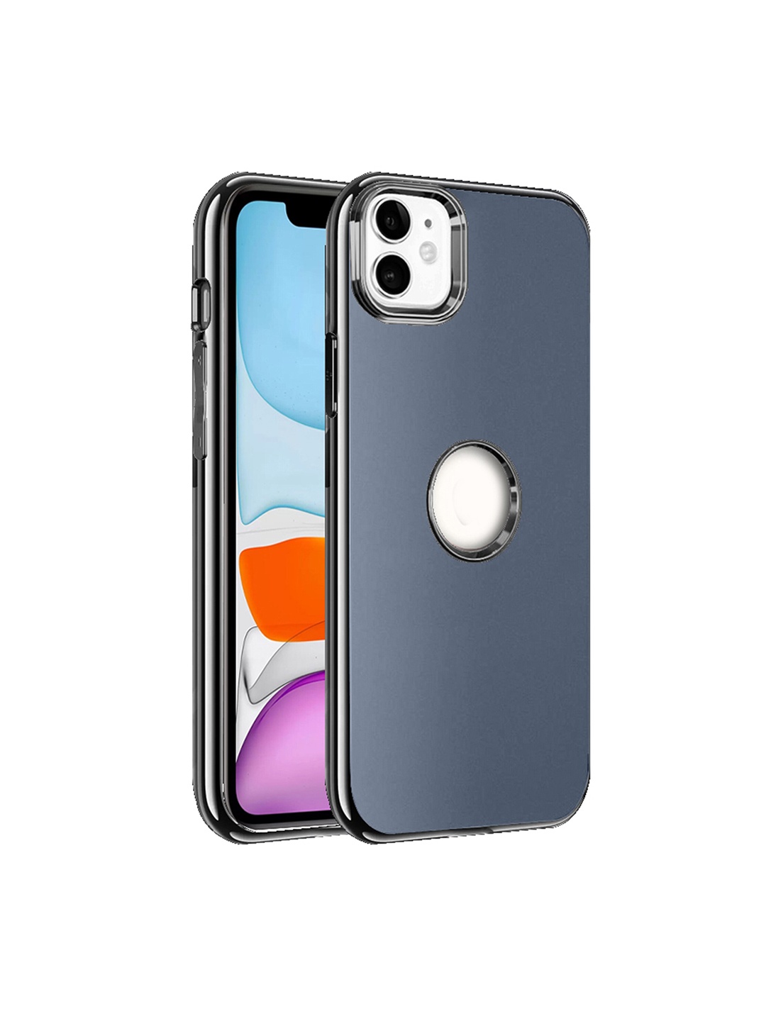

Karwan Anti-Scratch Compatible iPhone 11 Back Case, Black