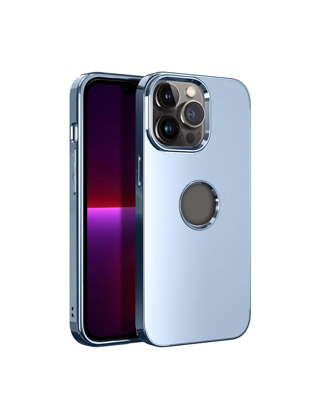 

Karwan Anti-Scratch Compatible iPhone 11 Pro Back Case, Blue