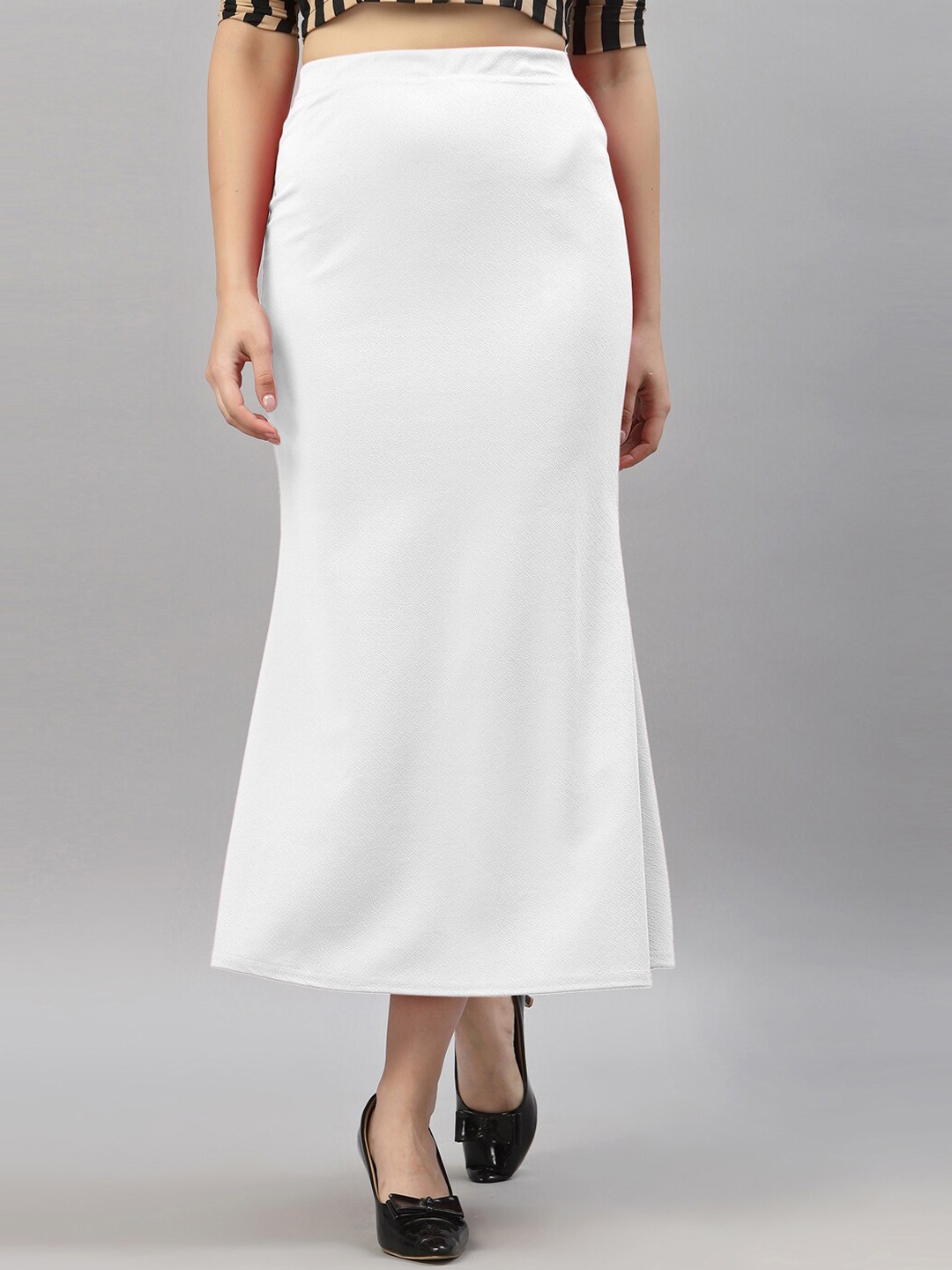 

Selvia High-Rise Saree Shapewear, White