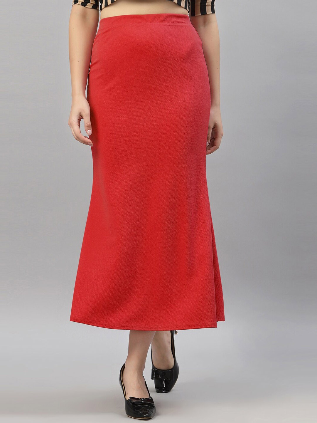 

Selvia High-Rise Saree Shapewear, Red