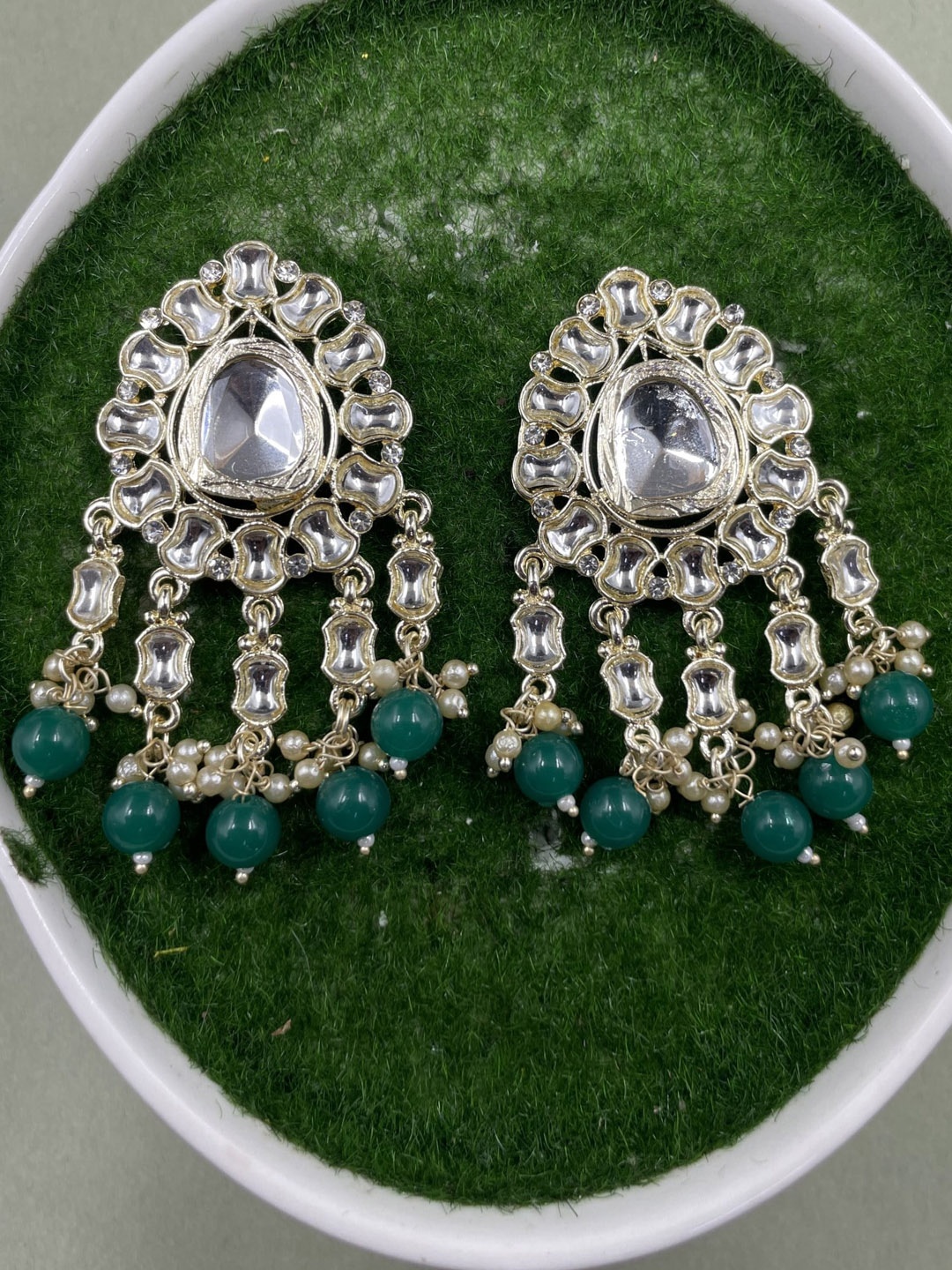 

Rhymee Gold-Plated Floral Drop Earrings
