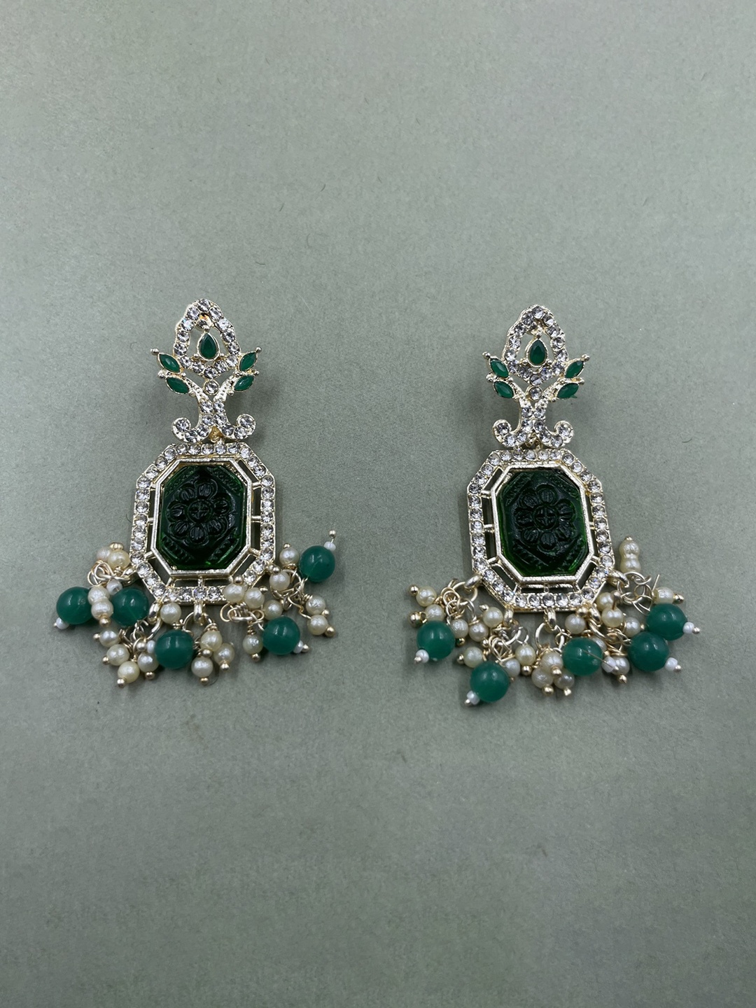 

Rhymee Gold-Plated Geometric Drop Earrings