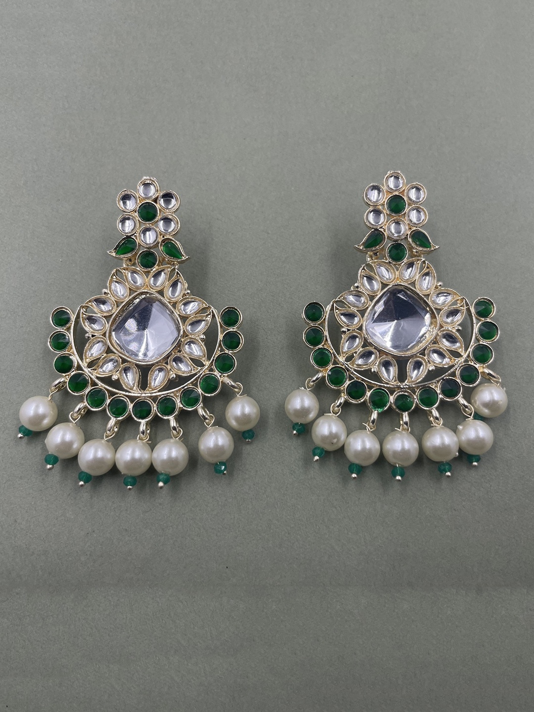 

Rhymee Gold-Plated Classic Chandbalis Earrings