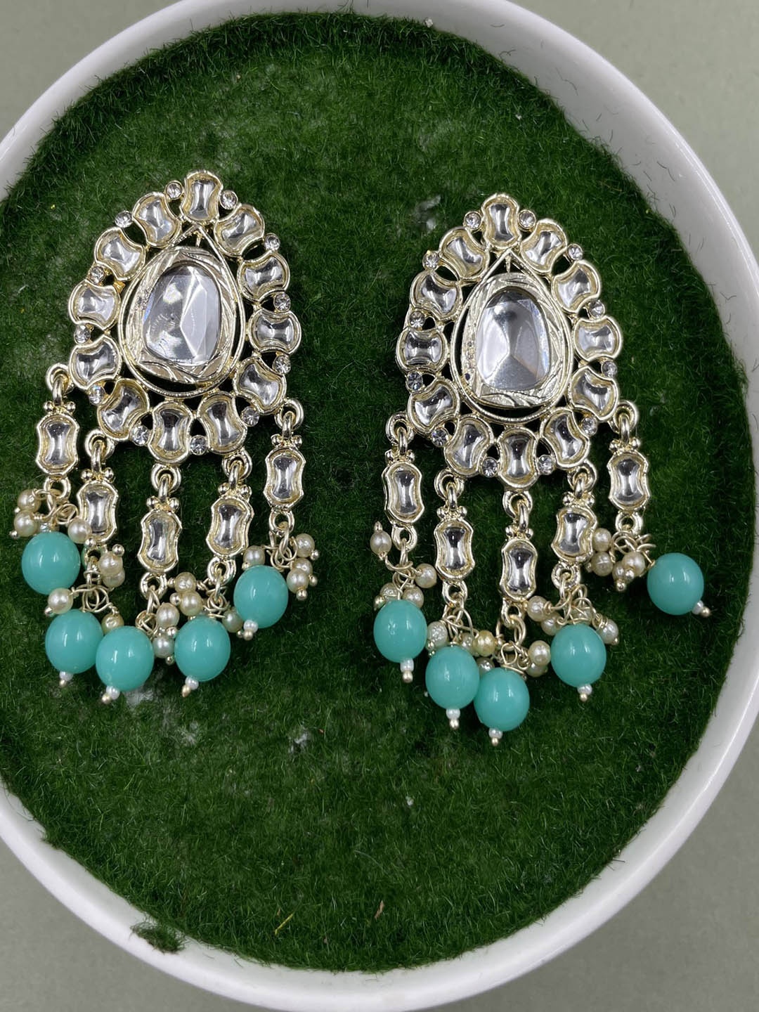 

Rhymee Gold-Plated Floral Drop Earrings