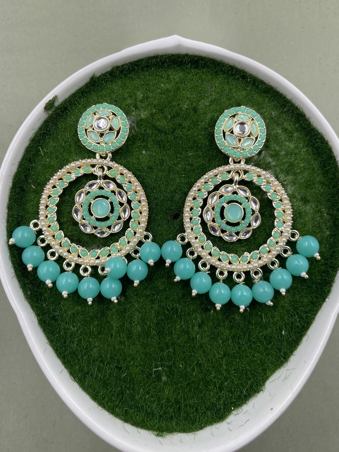 

Rhymee Gold-Plated Floral Drop Earrings