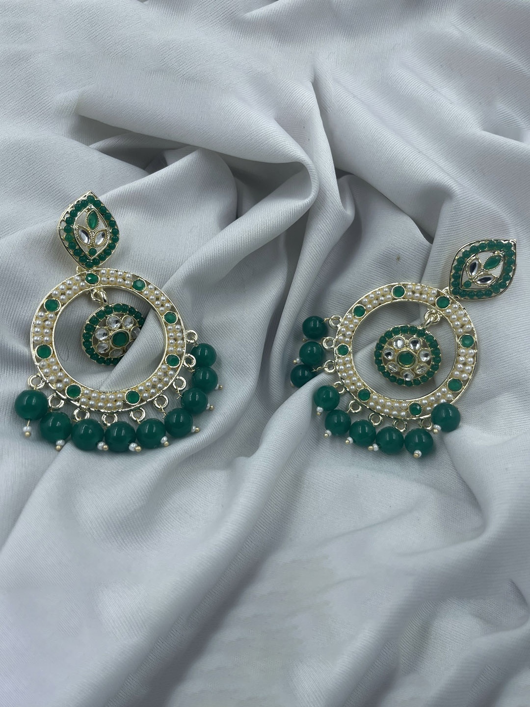 

Rhymee Gold-Plated Floral Drop Earrings