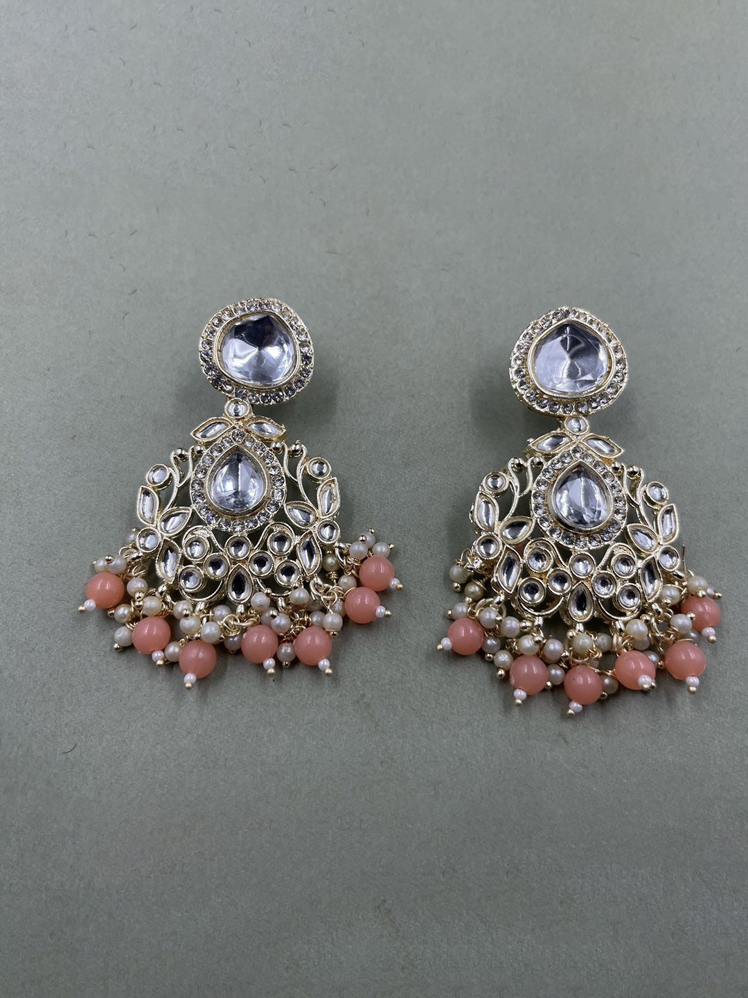 

Rhymee Gold-Plated Floral Drop Earrings