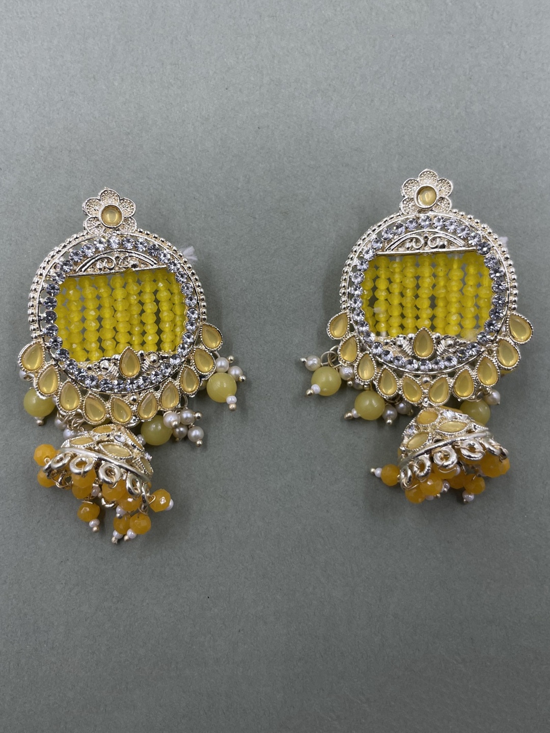 

Rhymee Gold-Plated Floral Drop Earrings