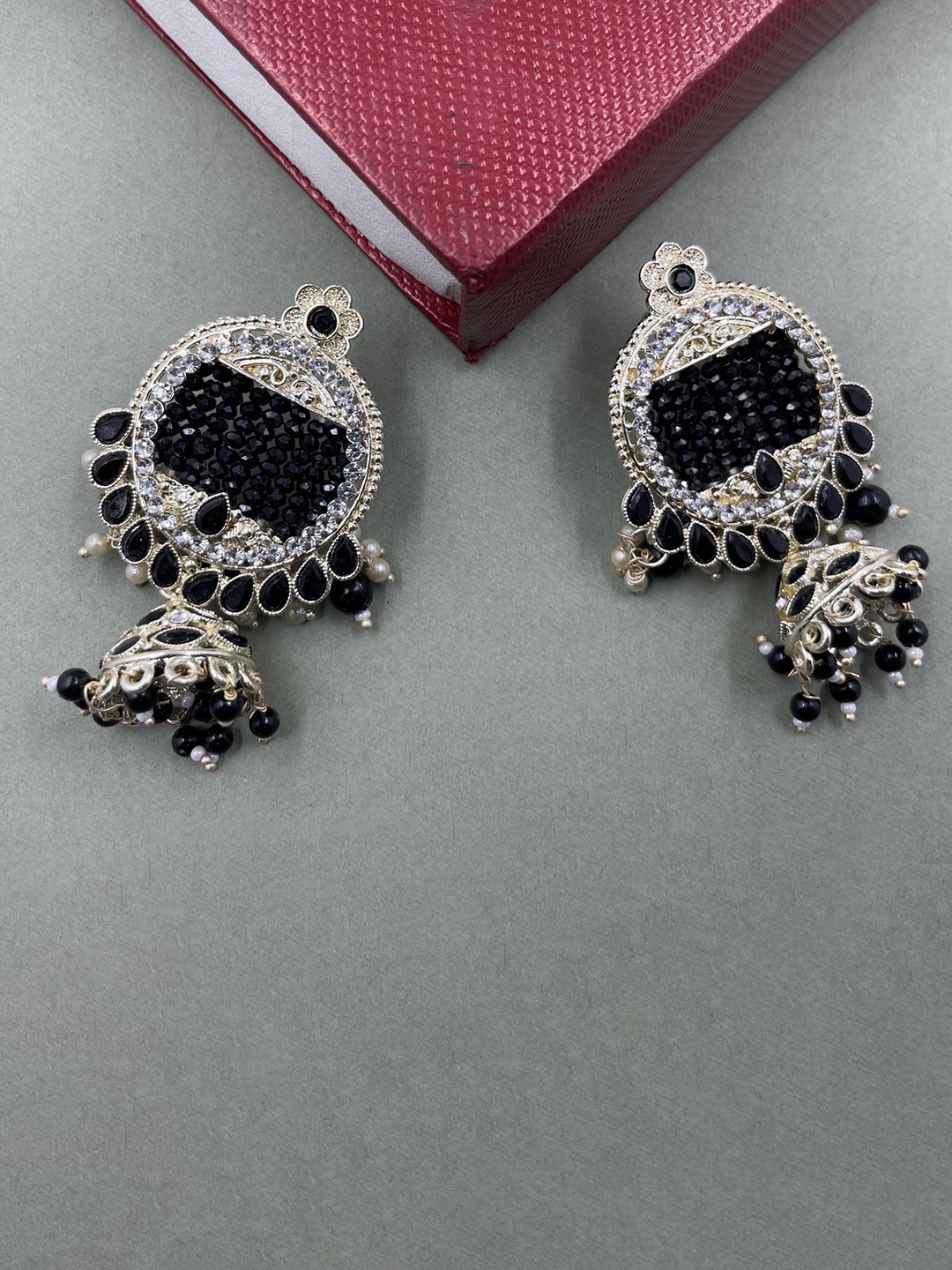 

Rhymee Gold-Plated Floral Drop Earrings