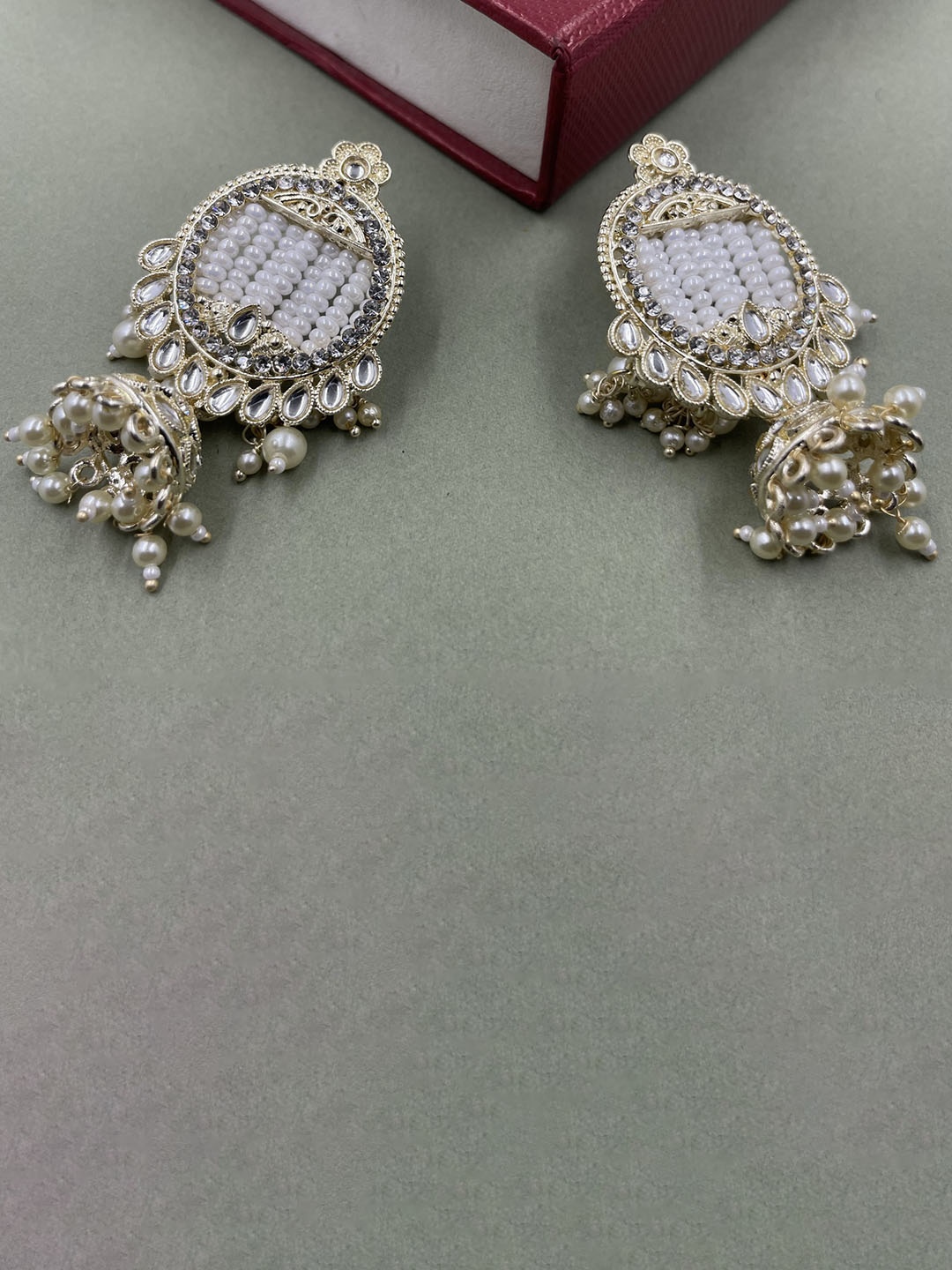 

Rhymee Gold-Plated Floral Drop Earrings
