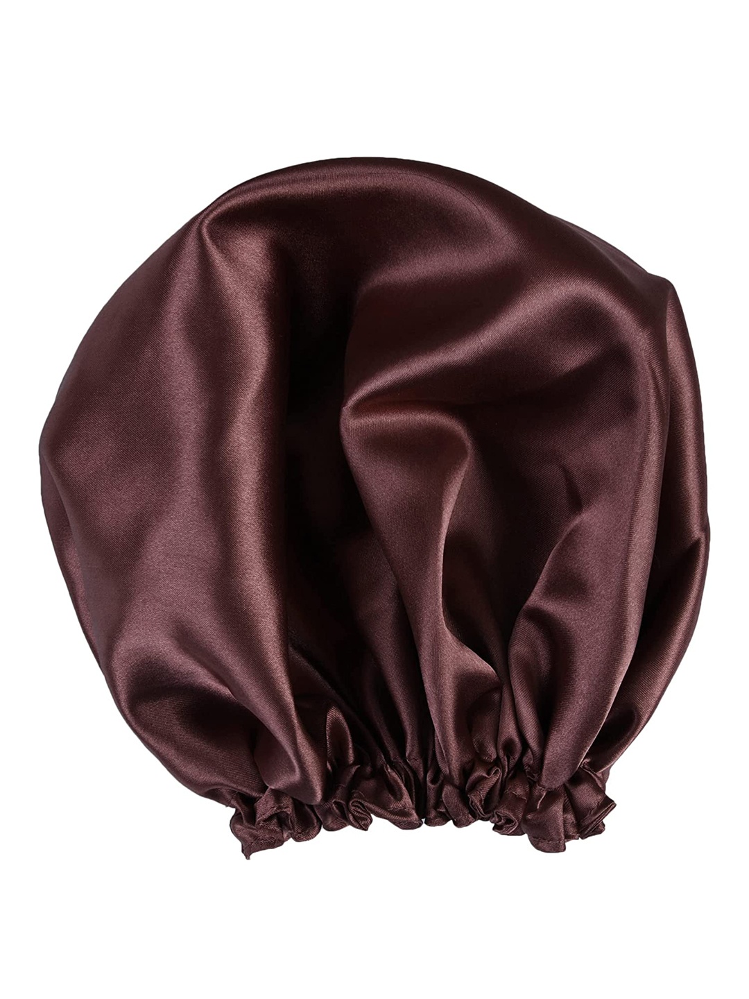 

LYTIX Women Satin Silk Premium Hair Bonnet Sleep Cap, Bronze