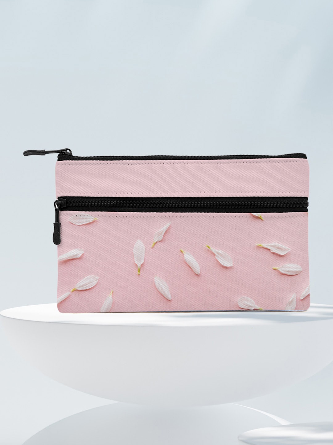 

Crazy Corner Printed Travel Pouch, Pink
