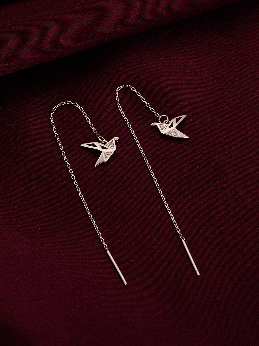 

GIVA 925 Sterling Silver Contemporary Drop Earrings