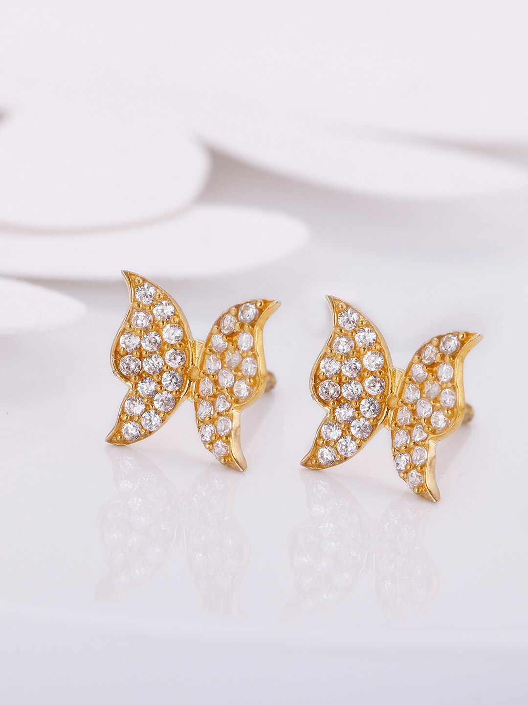 

GIVA Gold-Plated Butterfly Studs Earrings