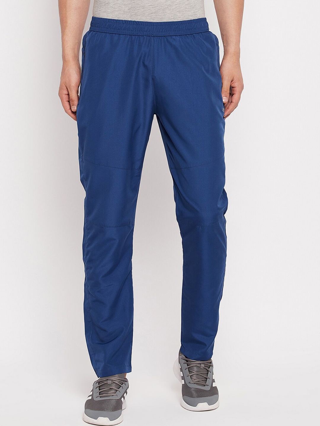 

Okane Men Mid-Rise Sports Track Pants, Blue