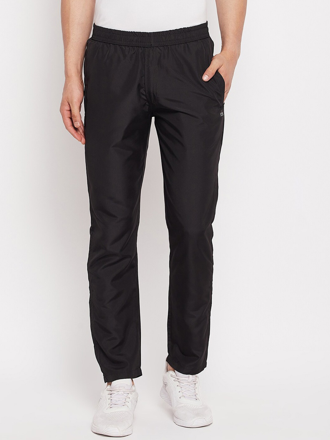 

Okane Men Mid-Rise Track Pants, Black