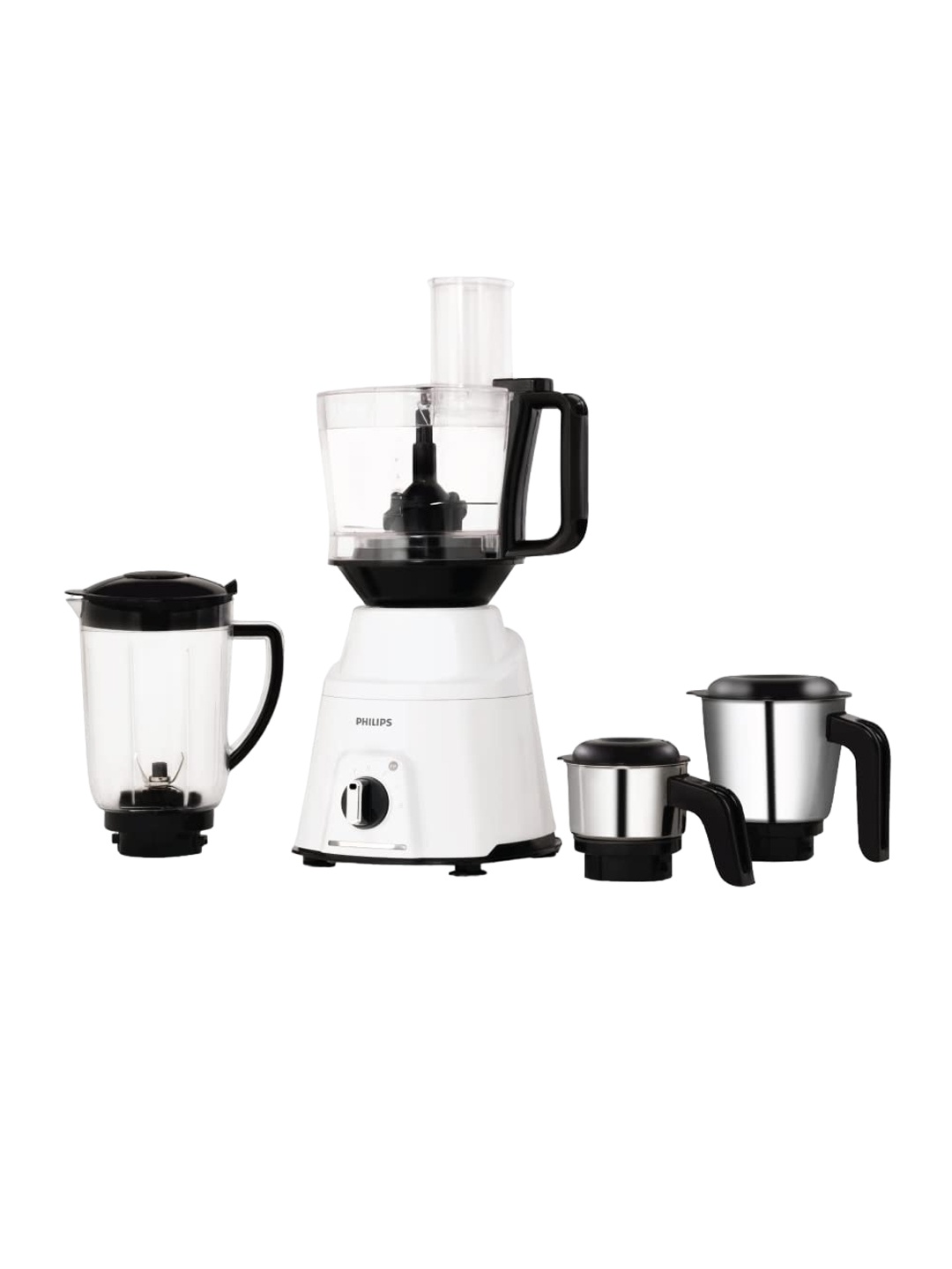 

Philips White HL7763/00 730 W 4 Jar Juicer Mixer Grinder- 2.1 L - 1.2 L - 0.75 L - 0.3 L
