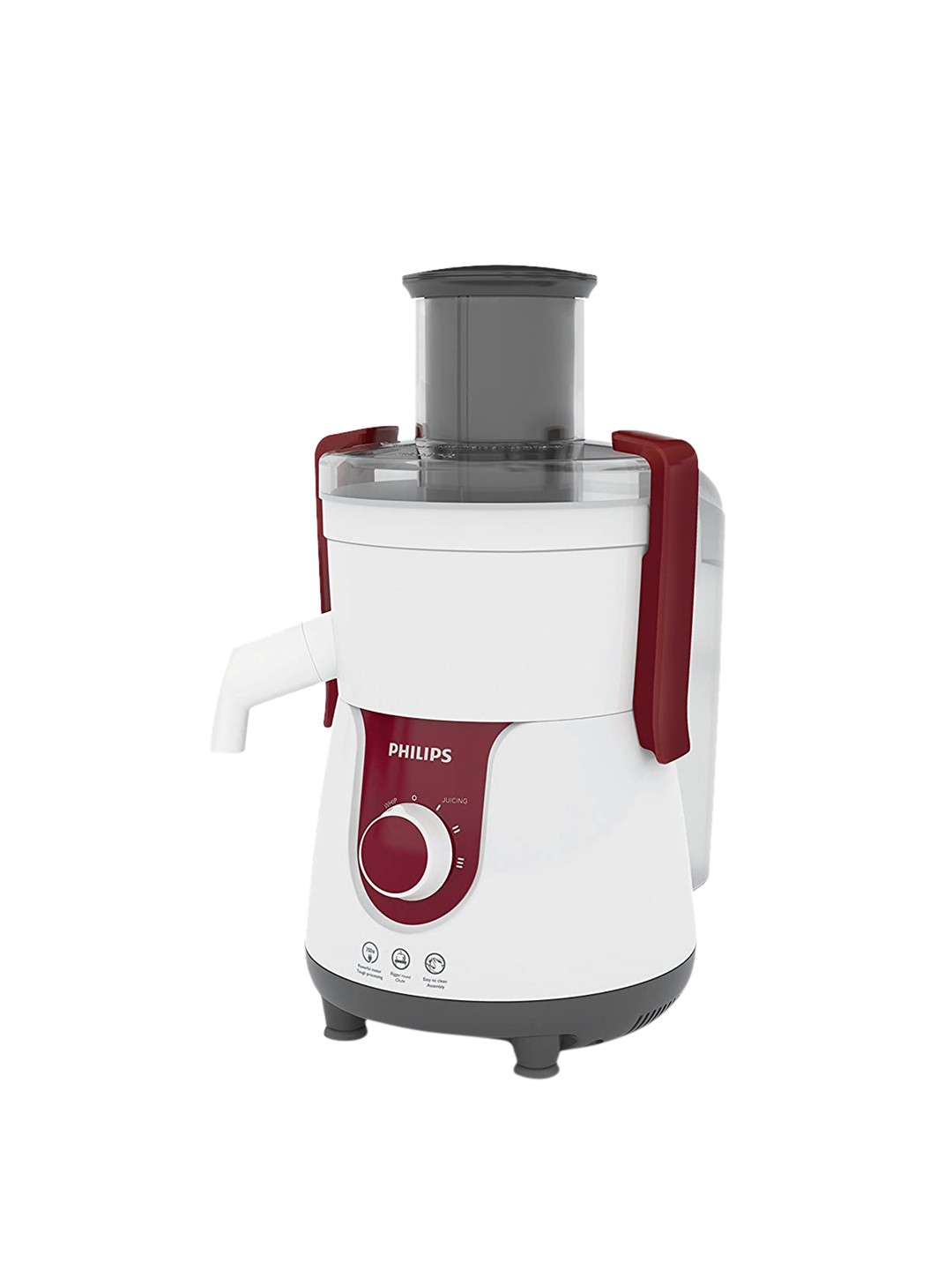 

Philips Red 700 W Juicer Mixer Grinder With 1 Stainless Steel Jar