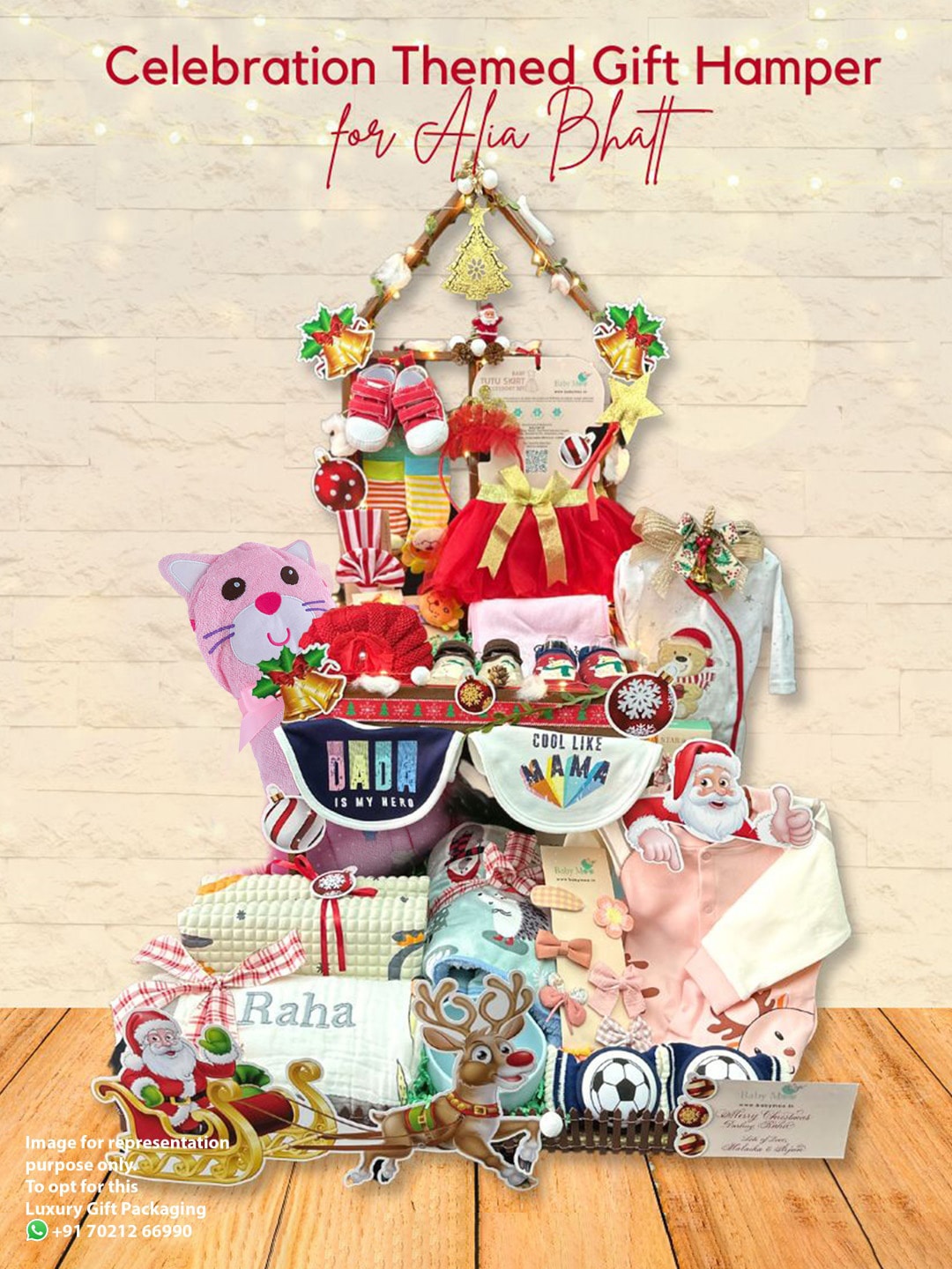 

Baby Moo Infants Pack Of 15 Baby Apparel Gift Set, Red