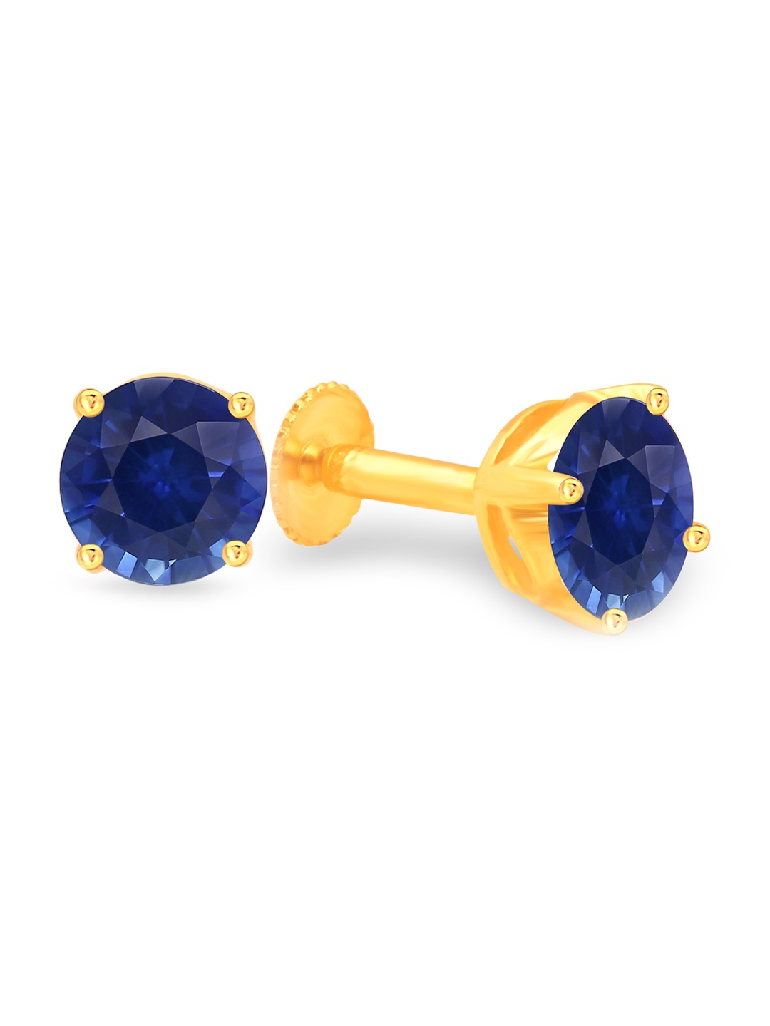 

Vighnaharta Gold-Plated Floral Studs Earrings