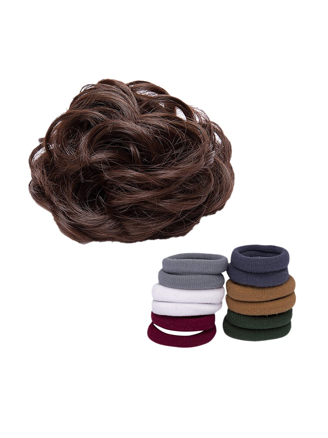 

CHRONEX Women Set of 13 Hair Accessory, Brown
