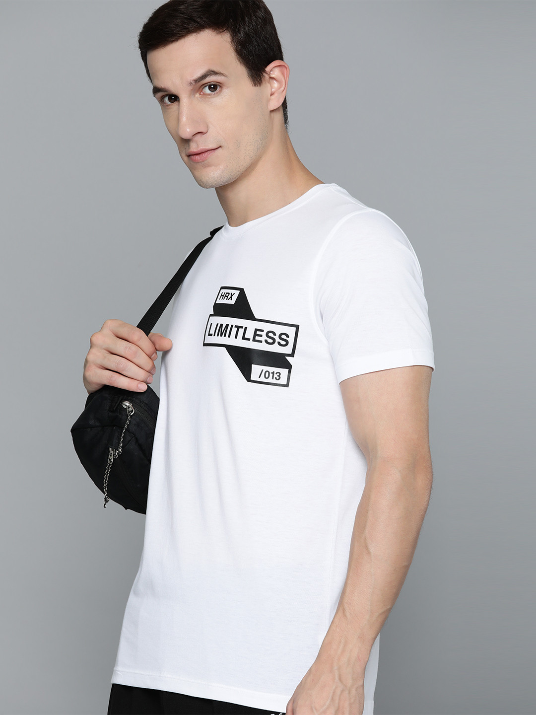 

HRX by Hrithik Roshan Typography Print Lifestyle T-shirt, White