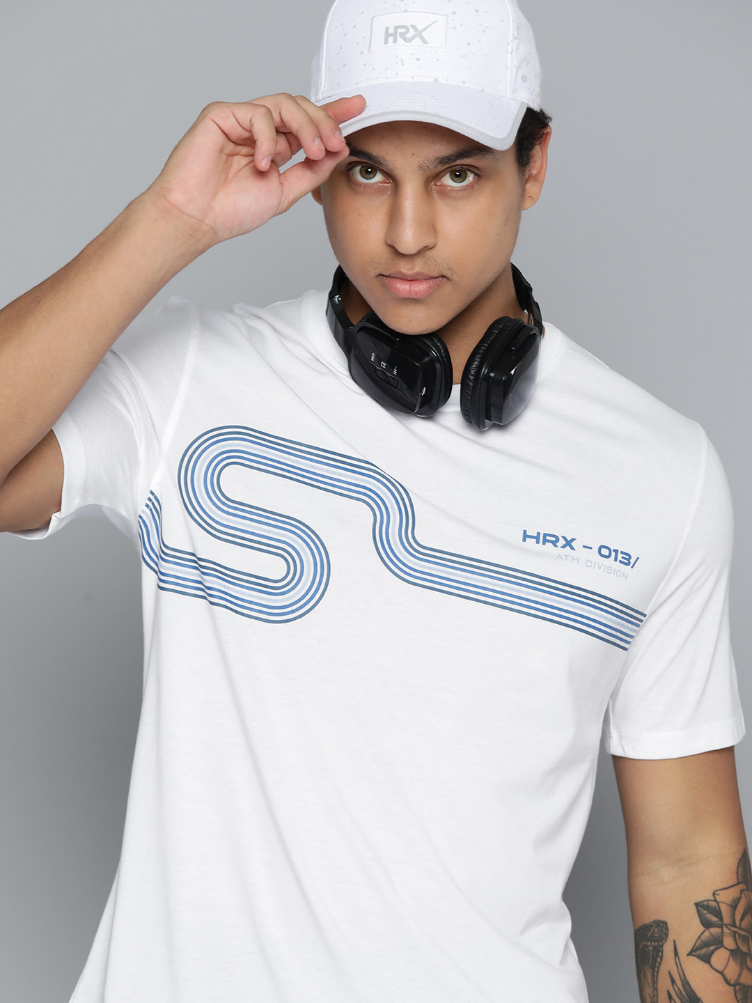 

HRX by Hrithik Roshan Printed Lifestyle T-shirt, White