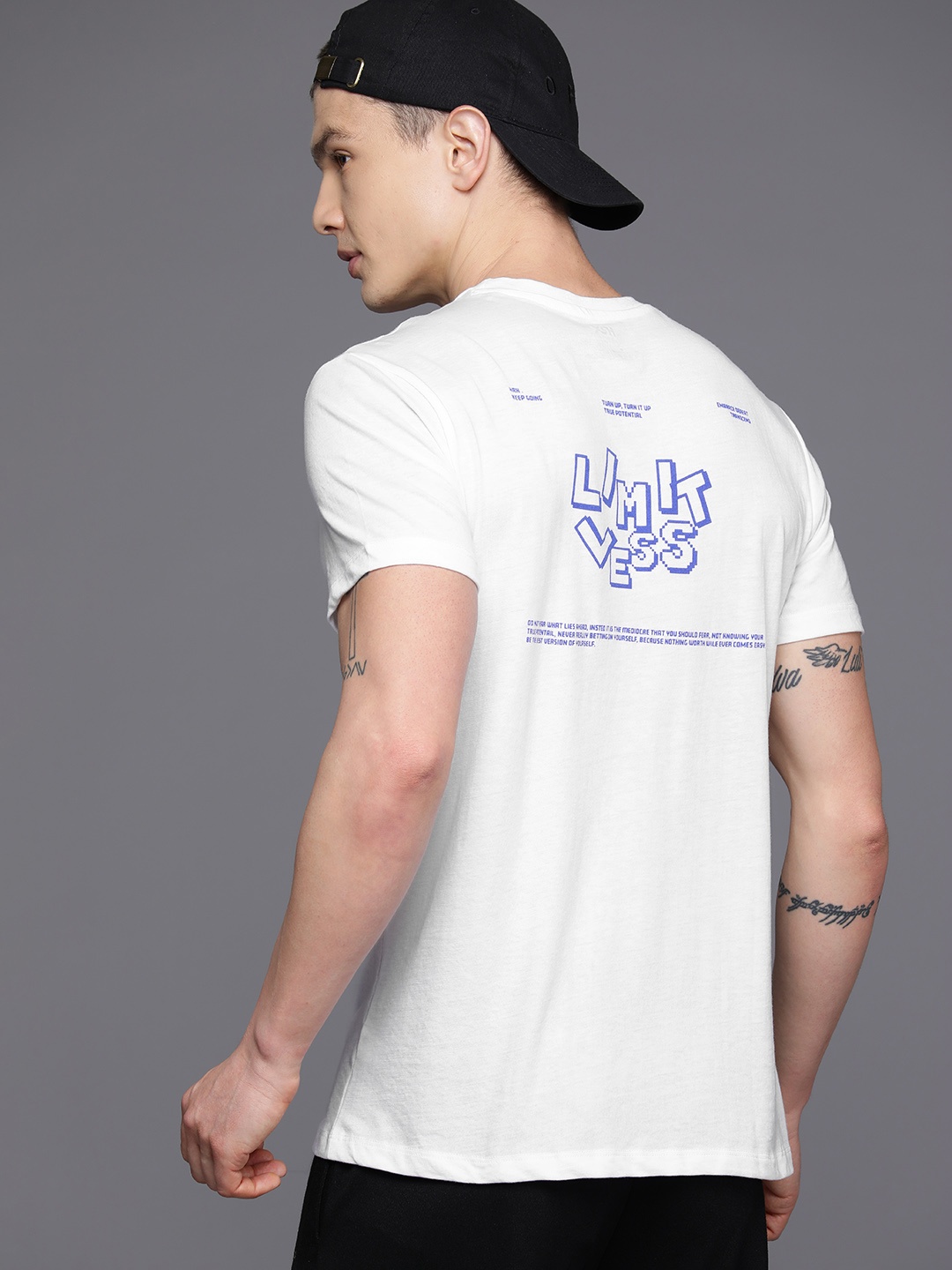

HRX by Hrithik Roshan Printed Lifestyle T-shirt, White