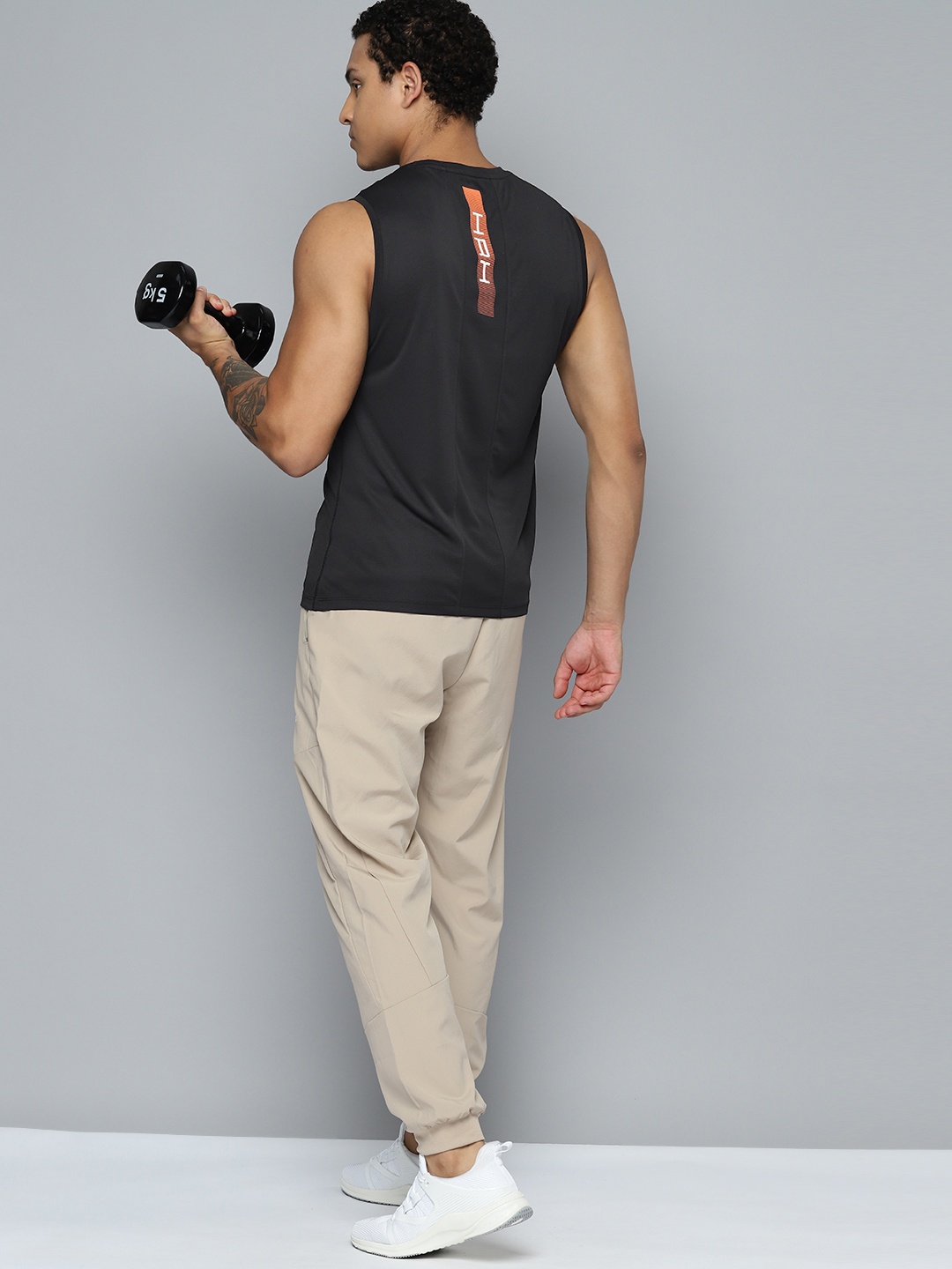 

HRX by Hrithik Roshan Rapid-Dry Training T-shirt, Charcoal