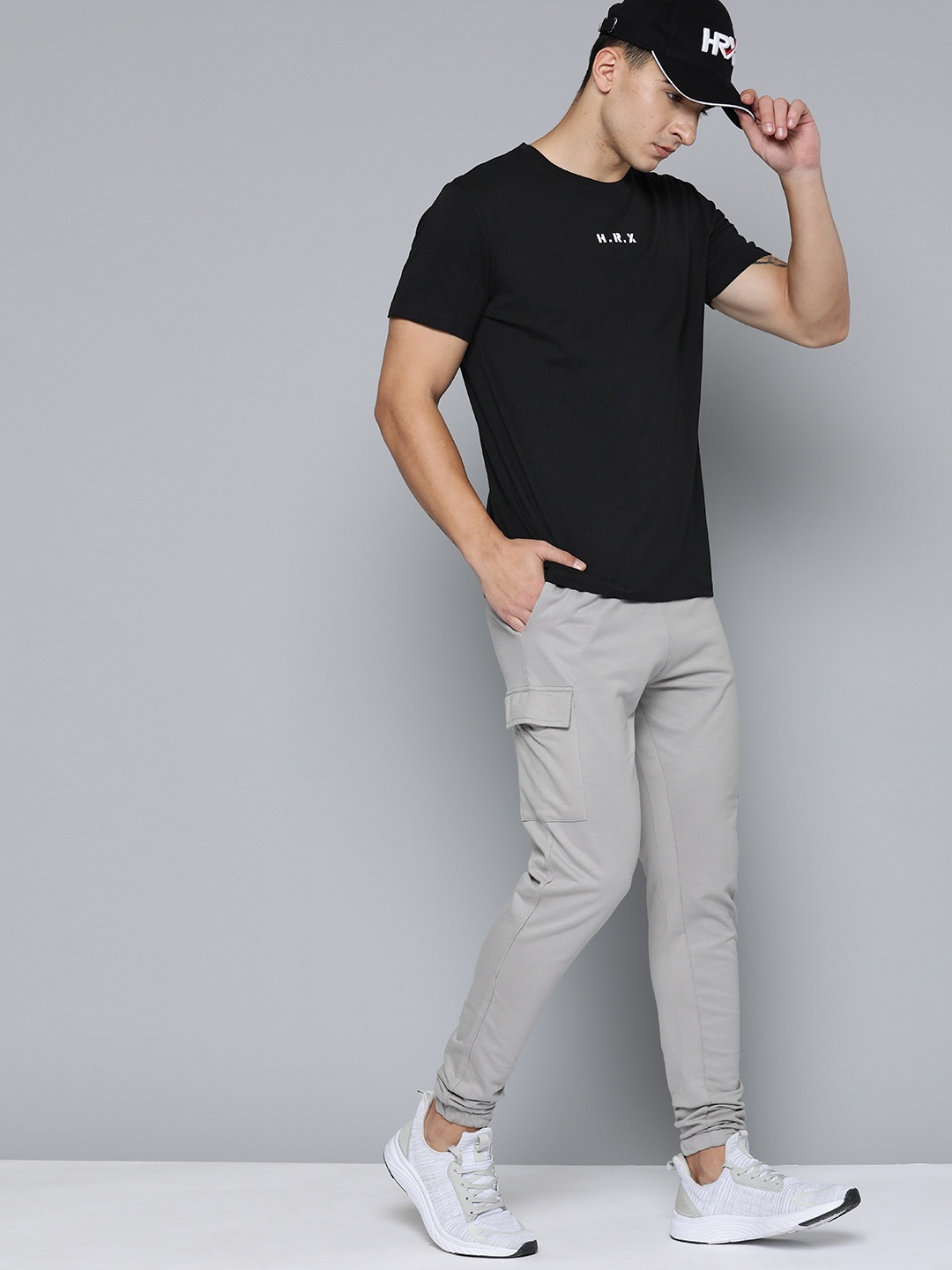 

HRX by Hrithik Roshan Casual T-shirt, Black
