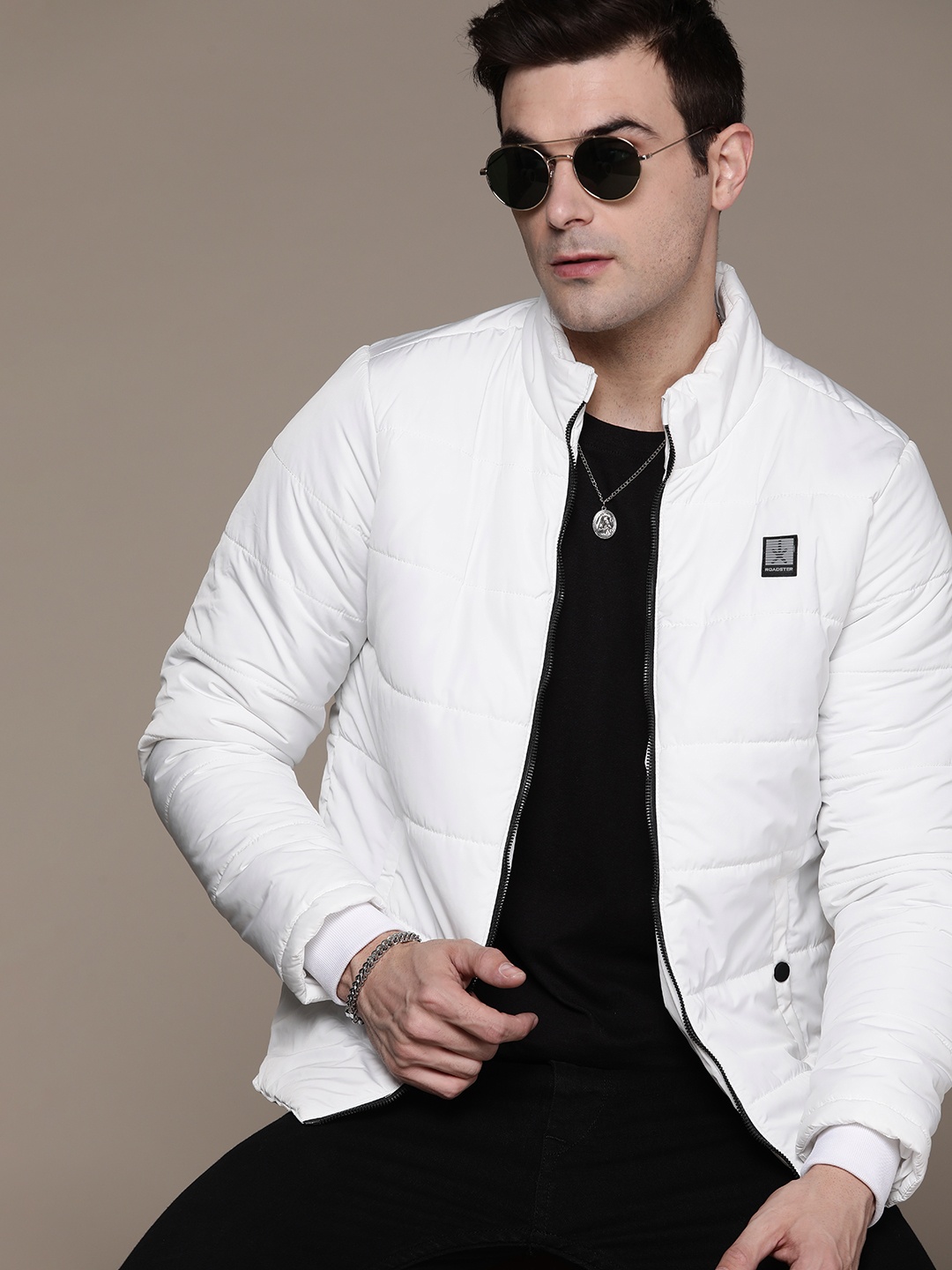 

The Roadster Lifestyle Co. Padded Jacket, White