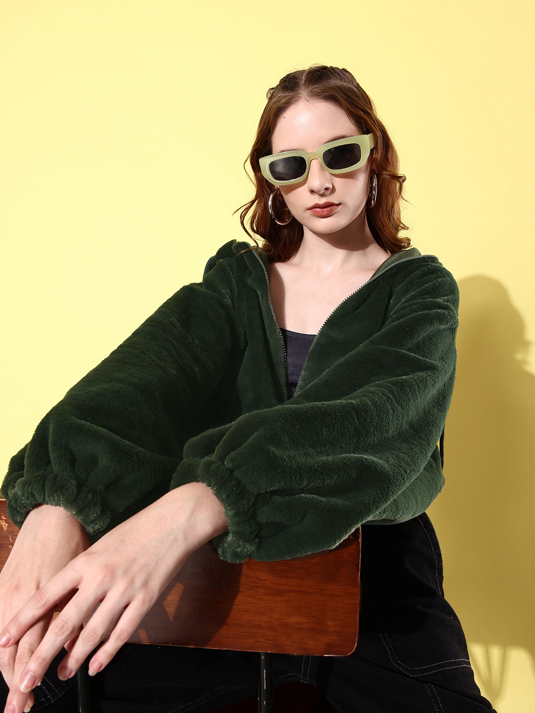 

The Roadster Life Co. Hooded Sweatshirt, Green