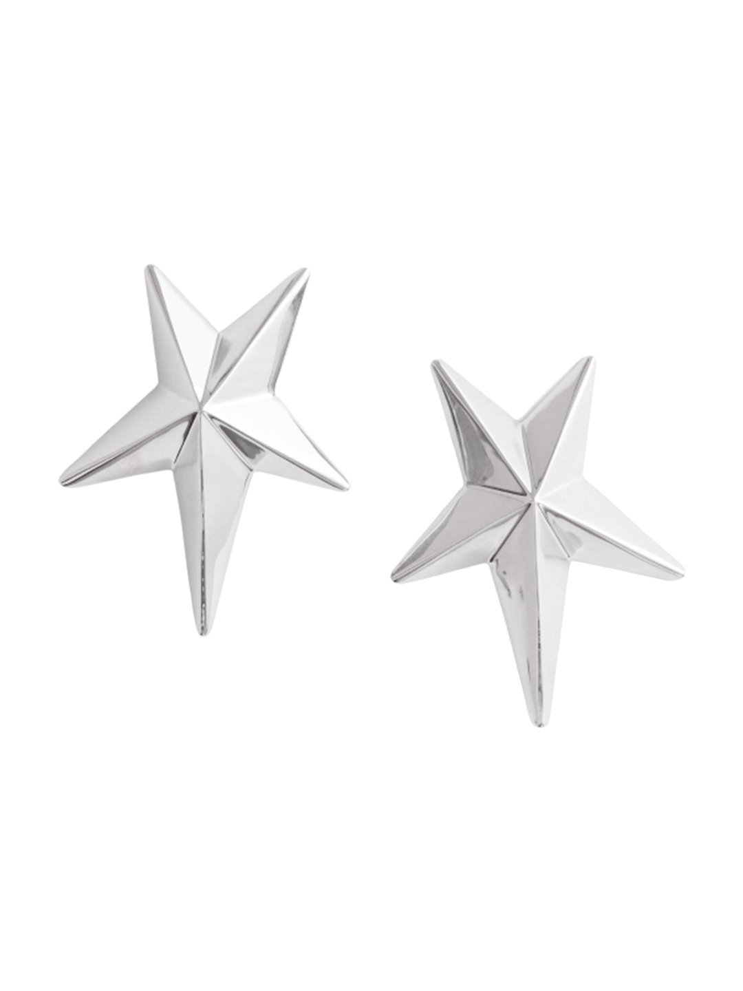 

H&M Star-Shaped Earrings, Silver