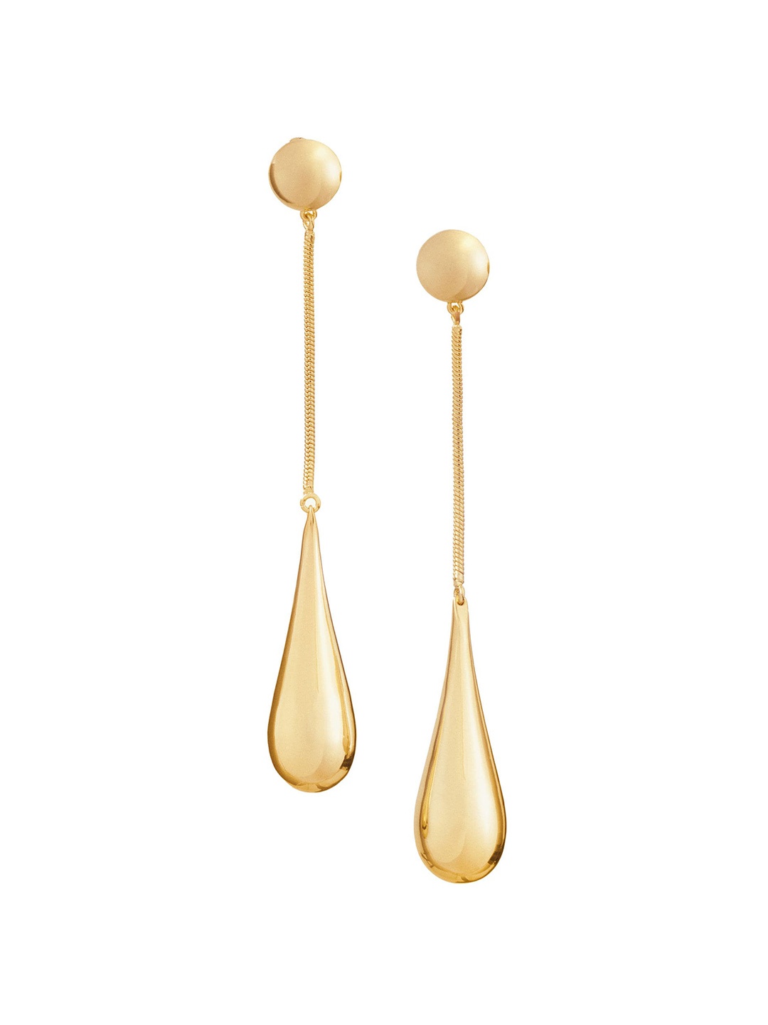 

H&M Teardrop earrings, Gold