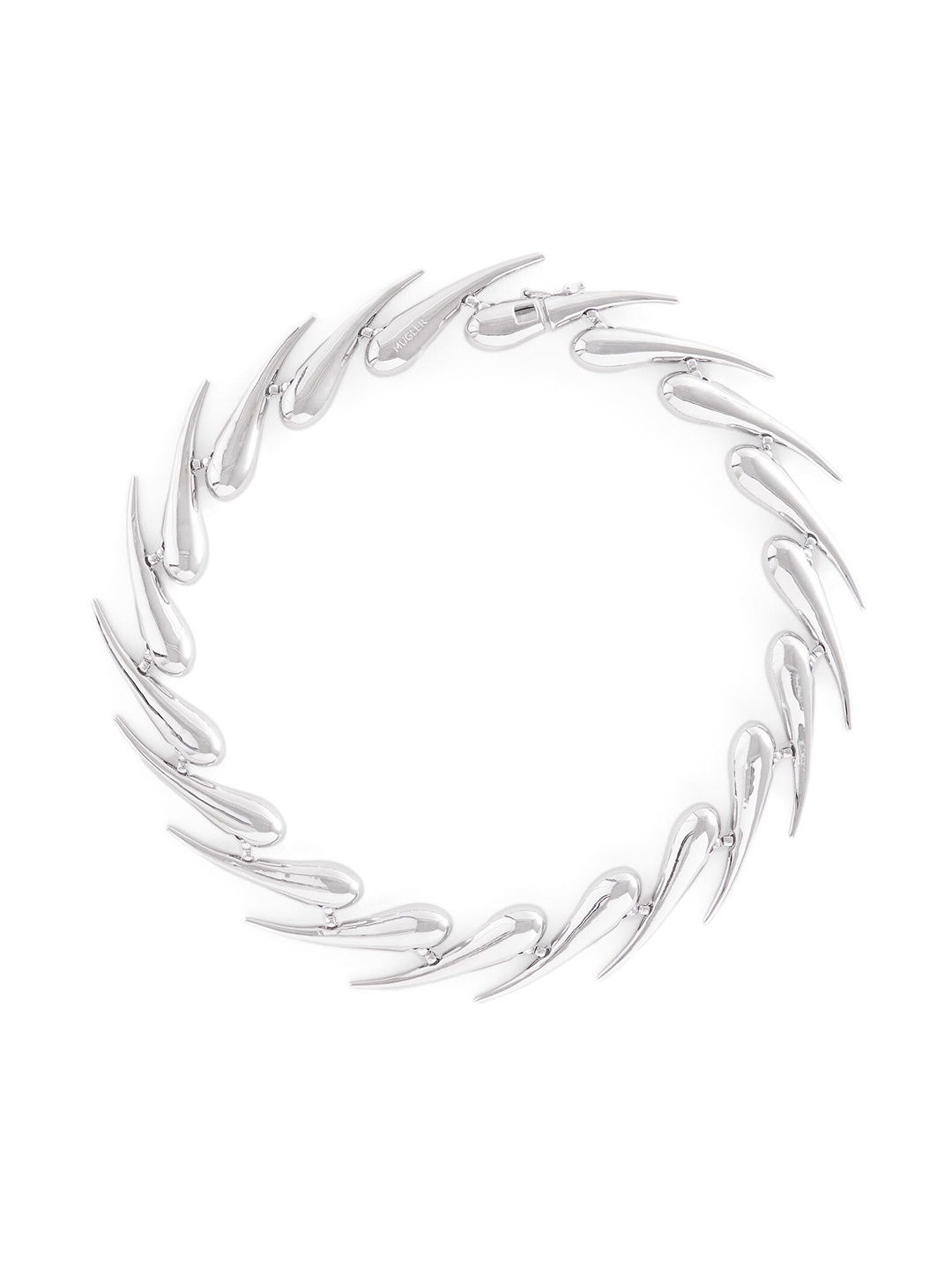 

H&M Men Chunky Metal Necklace, Silver