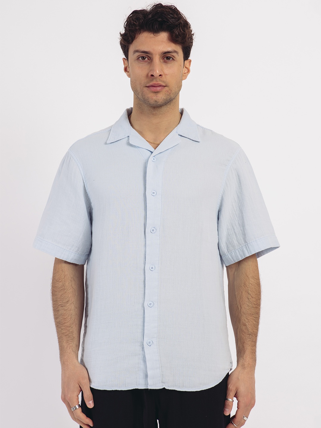 

catch Opaque Casual Shirt, Blue