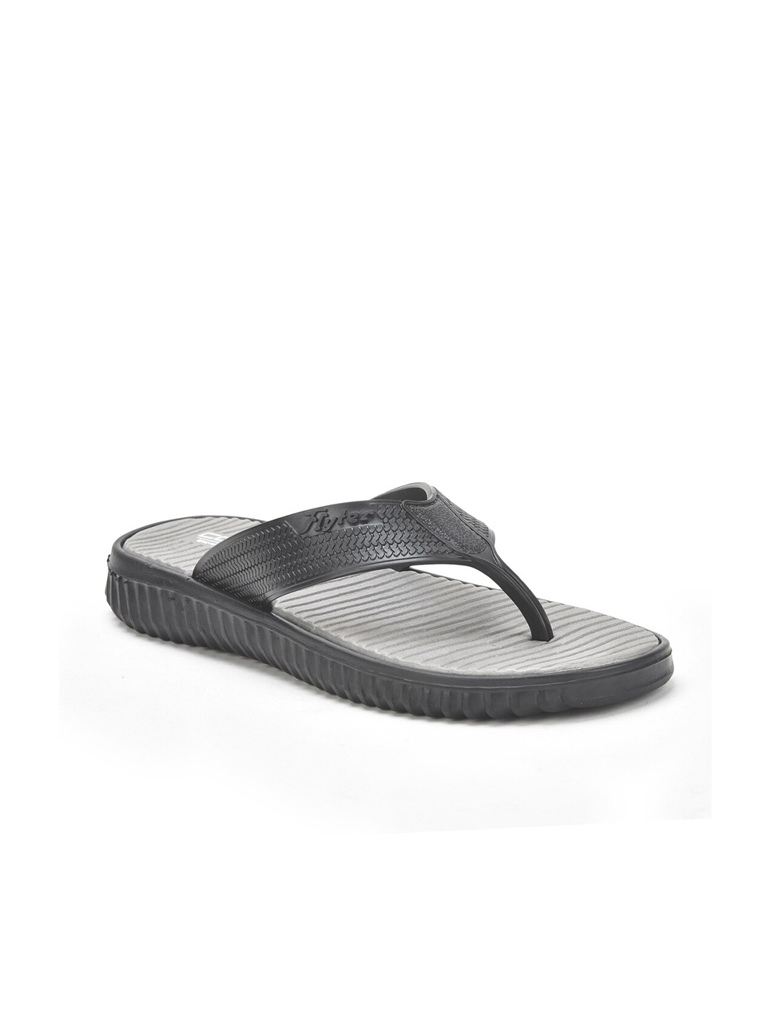 

COBB Men Textured Thong Flip-Flops, Black