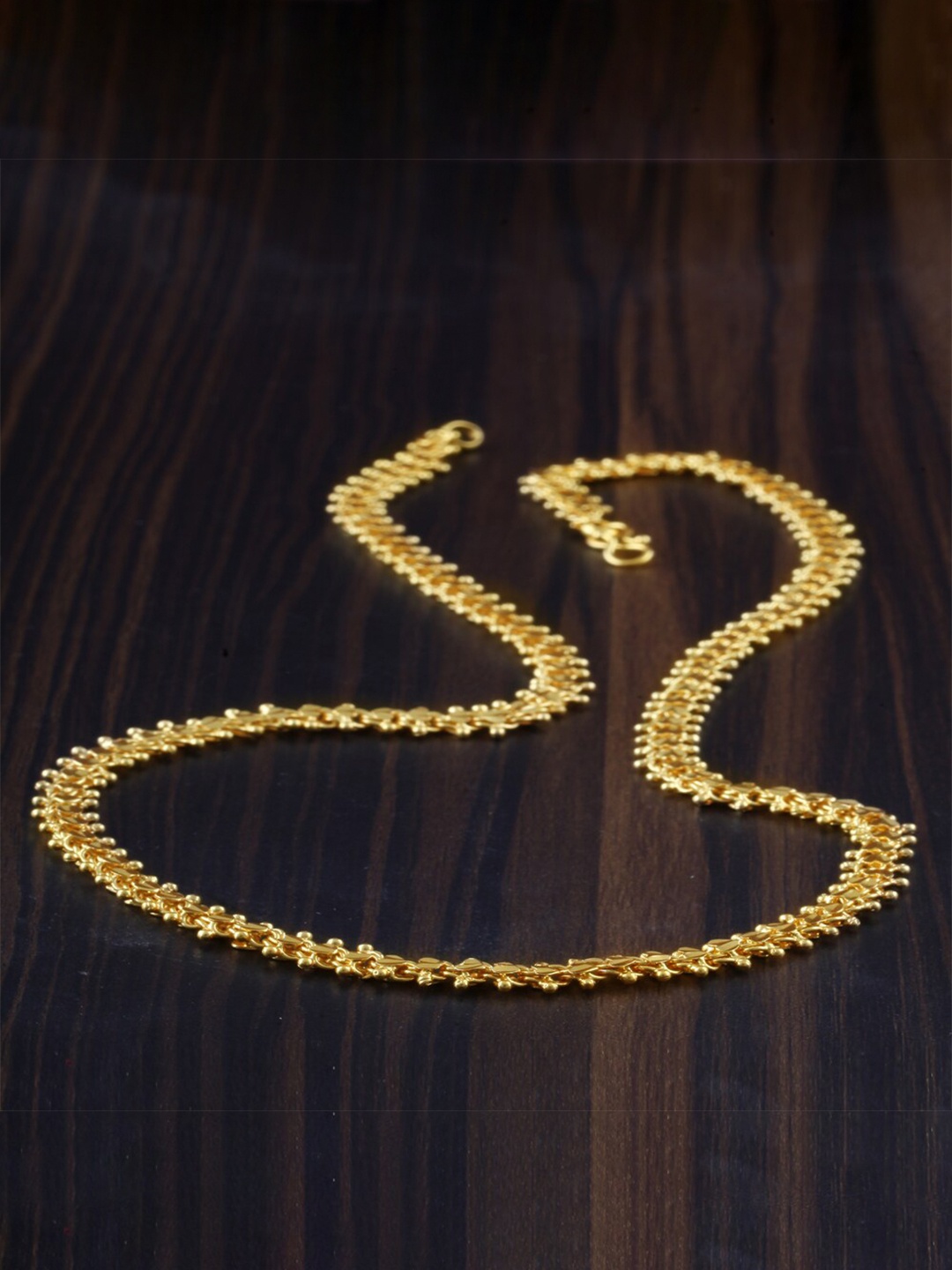 

MEENAZ Men Gold-Plated Statement Brass Chain