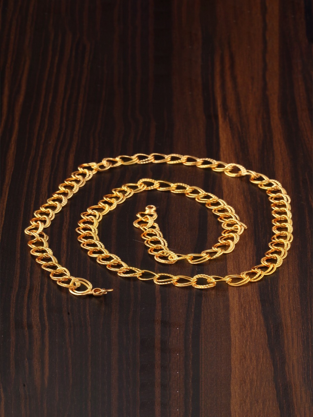 

MEENAZ Men Gold-Plated Statement Brass Chain