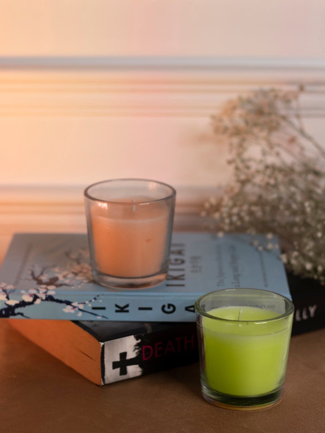 

Dhrohar Arabian Mystique Beige & Green 2 Pieces OUD & Tuberose Scented Votive Candles