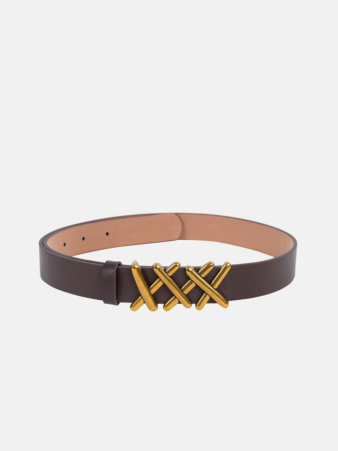 

Kazo Women Wide Belt, Brown